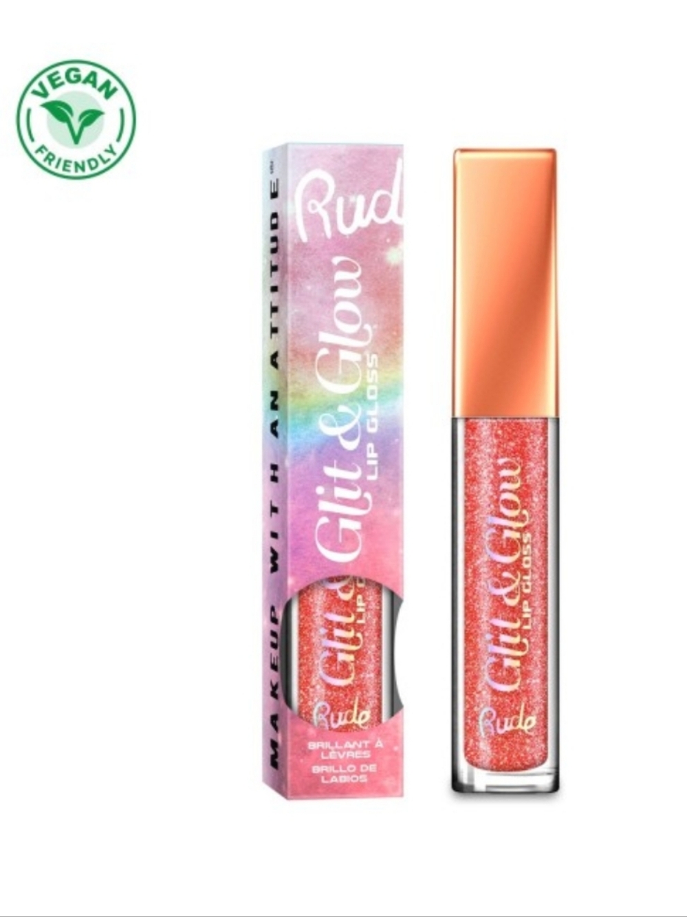 Rude Cosmetics Bundle 💄 Basic 3-Piece Set – Lip, Eye & Brow NEW - Picture 10 of 13